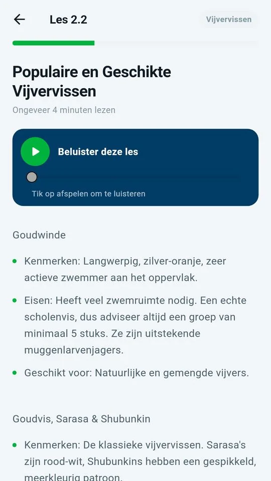Les lezen of beluisteren